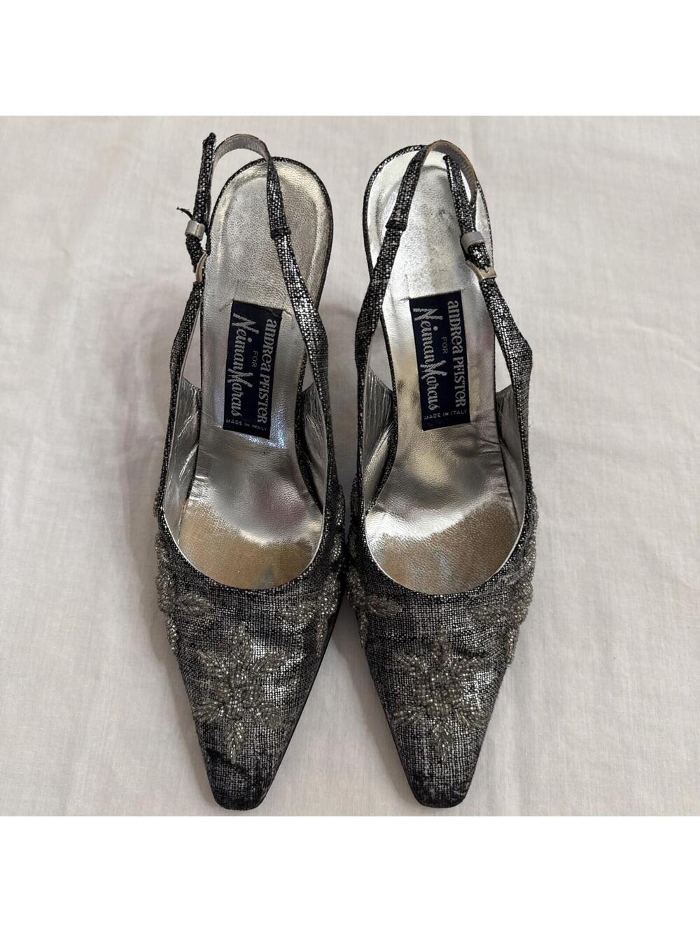 Andrea Pfister for Neiman Marcus Slingback Heels – Women’s 9.5 – Made in Italy